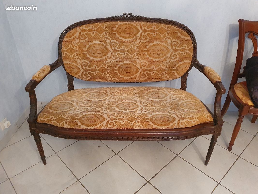 Banquette style Louis XVI (image 1)