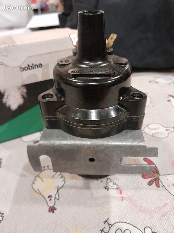 Bobine allumage 6Volts DUCELLIER 2762 Compétition RENAULT (image 2)