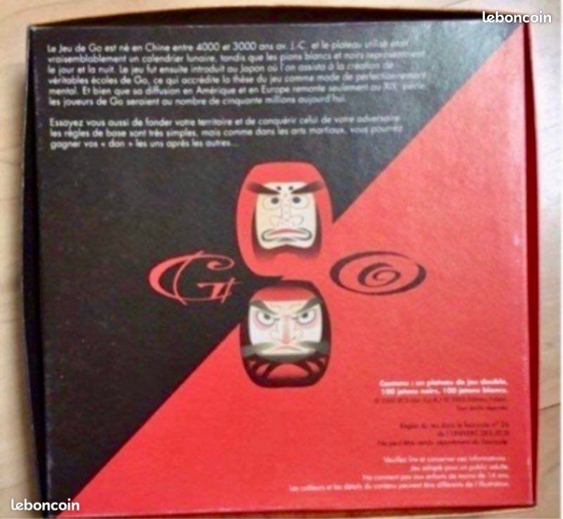 Jeu de Go jeu japonais éditions FABBRI (image 3)