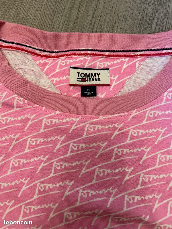 T shirt Tommy Hilfiger rose (image 2)