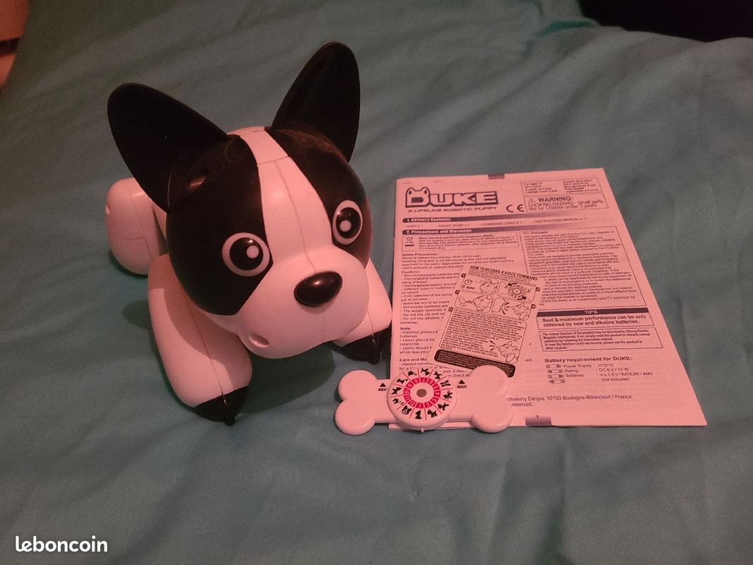 Robot Sharper Image Duke Chien Robot Duke Jeux Jouets