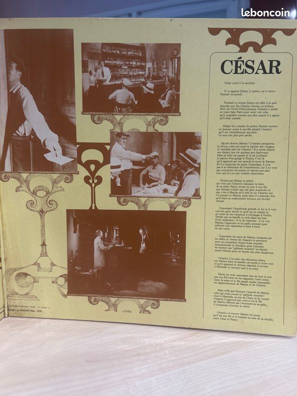 Vintage vinyle la trilogie Pagnol (image 4)