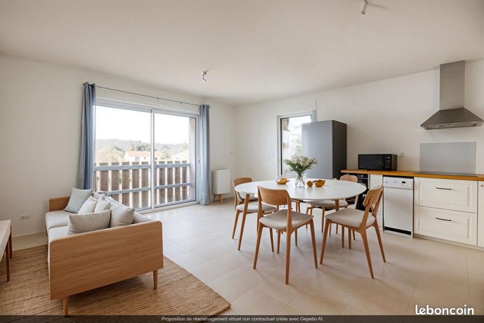 Appartement 2 pièces 45 m²