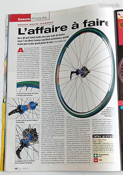Magazine "LE CYCLE" - N° 284 - Octobre 2000 (image 4)