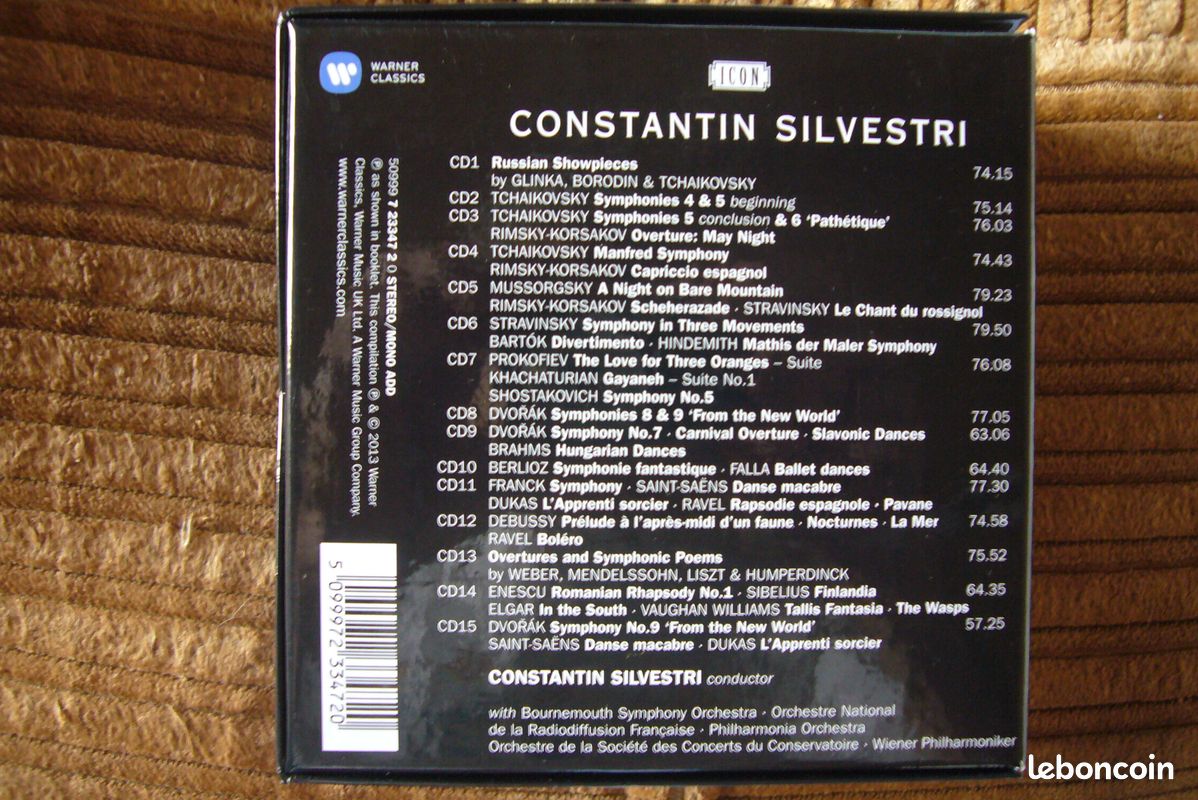 Constantin SILVESTRI Complete EMI Recordings 15 cds (image 2)