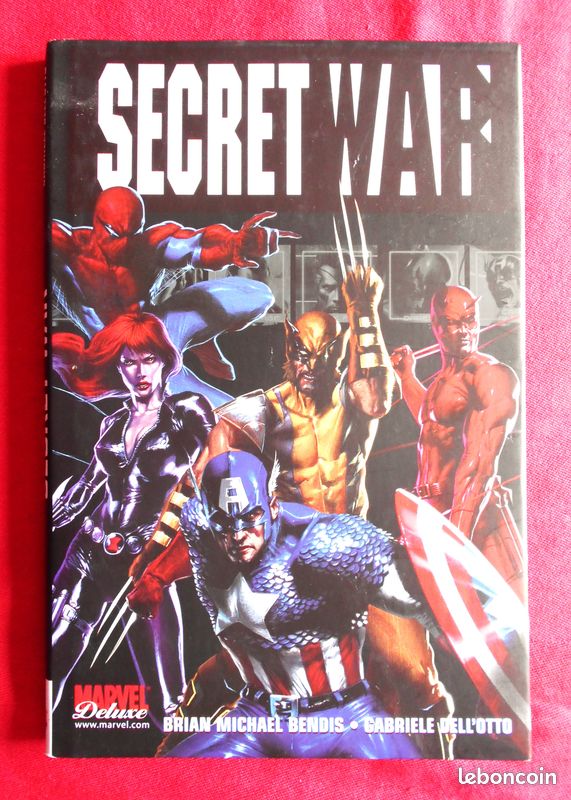 SECRET WAR Marvel Deluxe 2007 TBE (image 1)