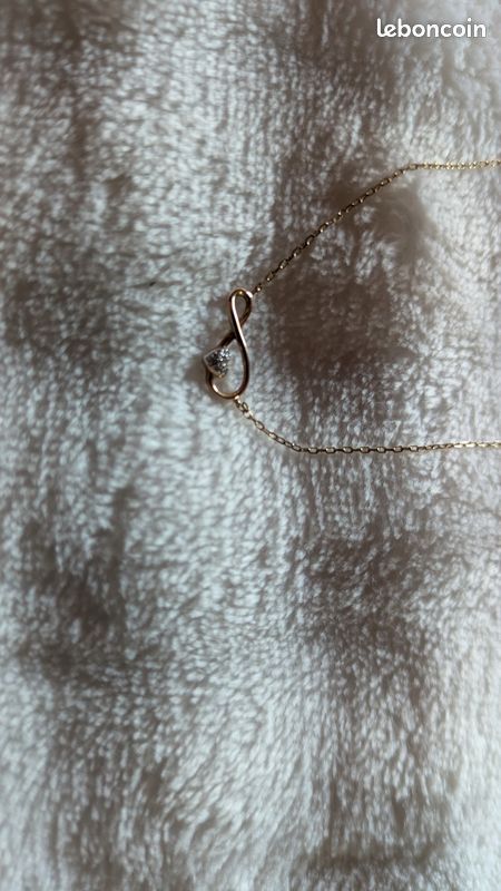 Chaine infini+cœur Histoire d'or (image 1)