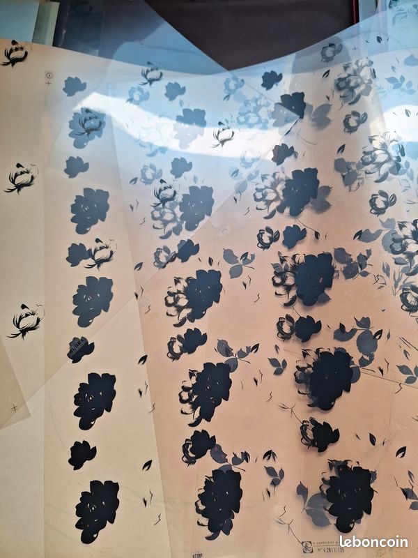 Serigraphie Roses (image 5)
