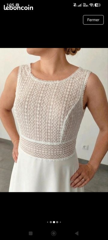 NEUVE - Robe de mariée Bianco evento Hollie taille 42 (image 9)