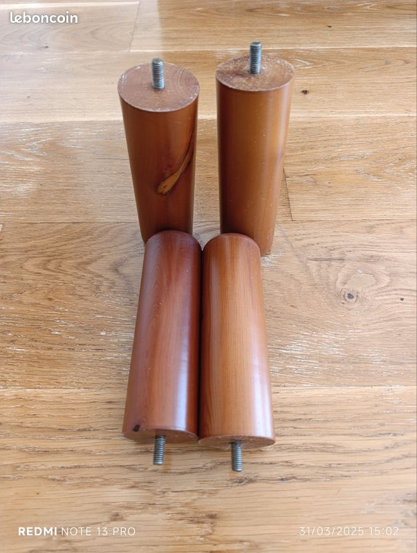 4 pieds de lit (image 1)