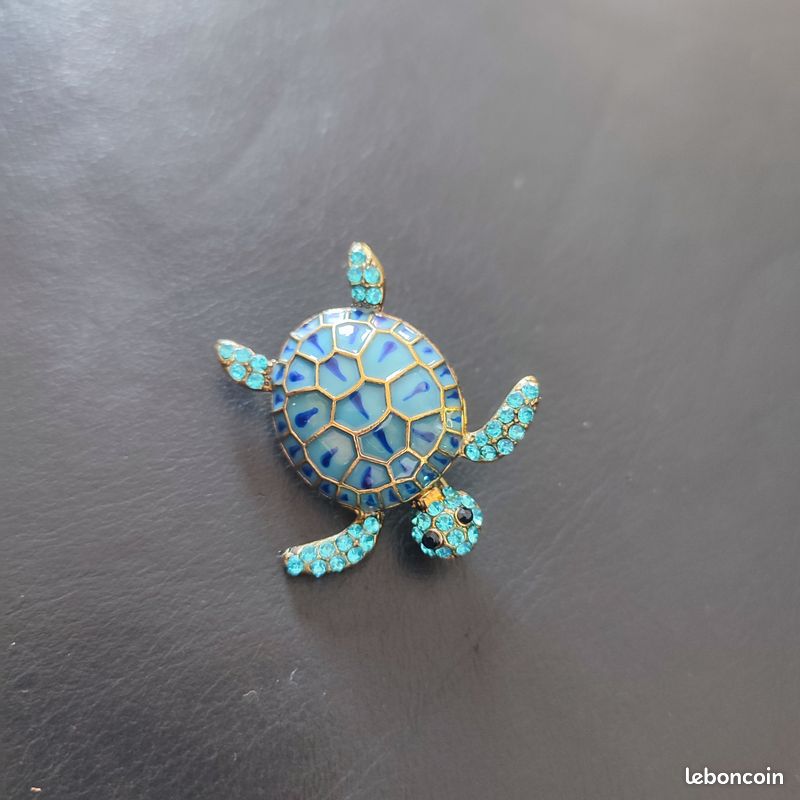 Broche Strass Tortue Mer Broche Tortue De Mer Cristal Et Strass - Accessoire élégant Pour Robes, Manteaux Ou écharpes - Cadeau Féminin Broche Cadeau Femme