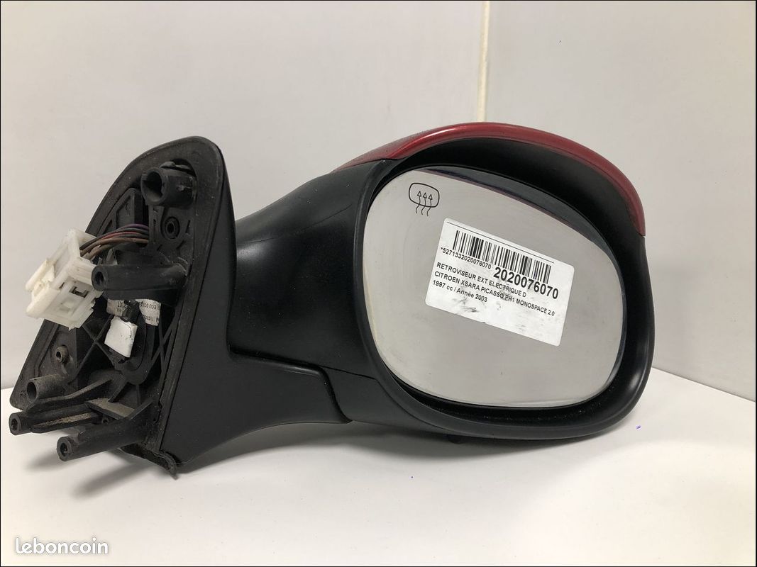 Rétroviseur Droit Électrique Noir Chauffant Pour Citroën Xsara Picasso 1999-2003 - Compatible OEM 8149NJ