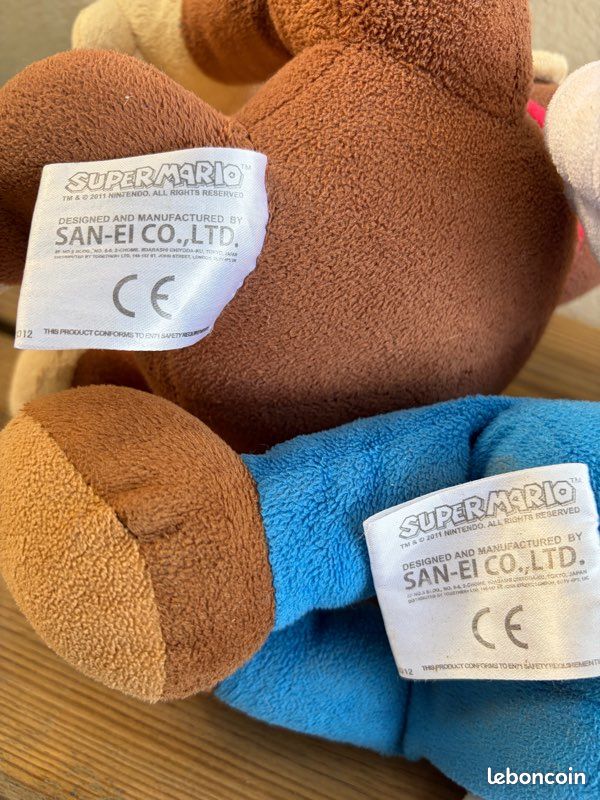 Peluches Mario et Donkey (image 4)
