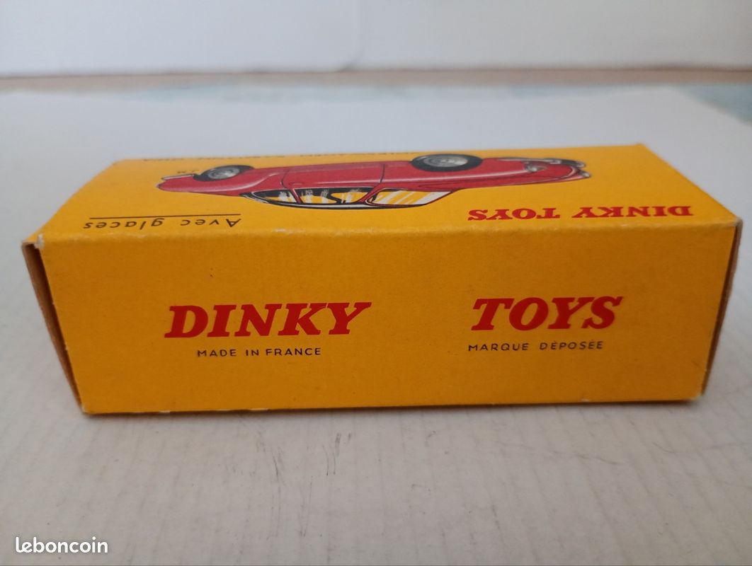 Boîte Vide Dinky Toys N°165 Ford Capri - Emballage D'origine - Occasion