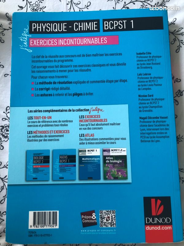 Livre BCPST 1 Physique-Chimie (image 2)