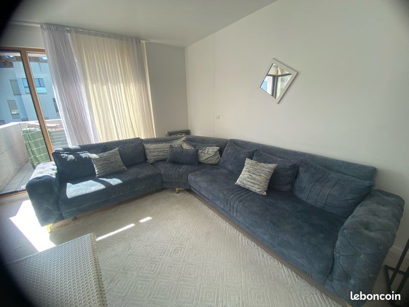 🛋️ Grand canapé d’angle Elif Mobilya convertible avec coffre de rangement – Très bon état (image 1)