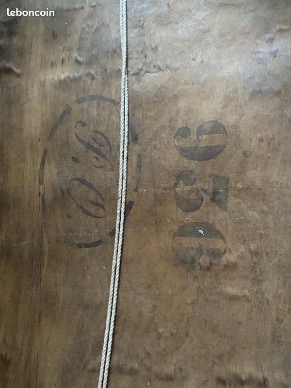 Ancien miroir bois sculpté (image 2)