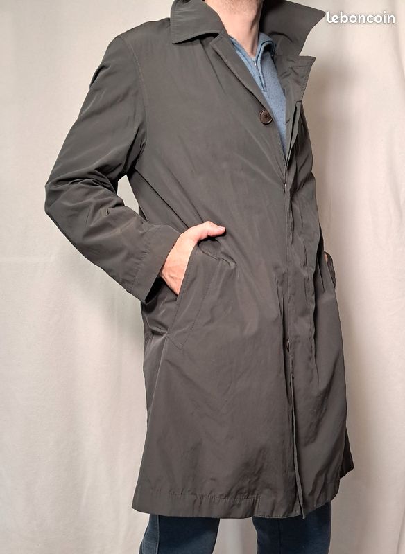 Imper Hugo Boss gris M-L (image 1)