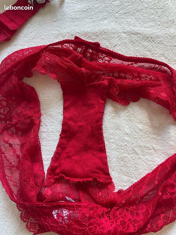 Ensemble « Panama » couleur rouge (image 4)