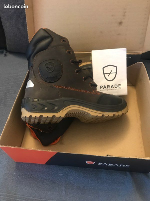 Chaussures sécu haut de gamme montante Chaussures