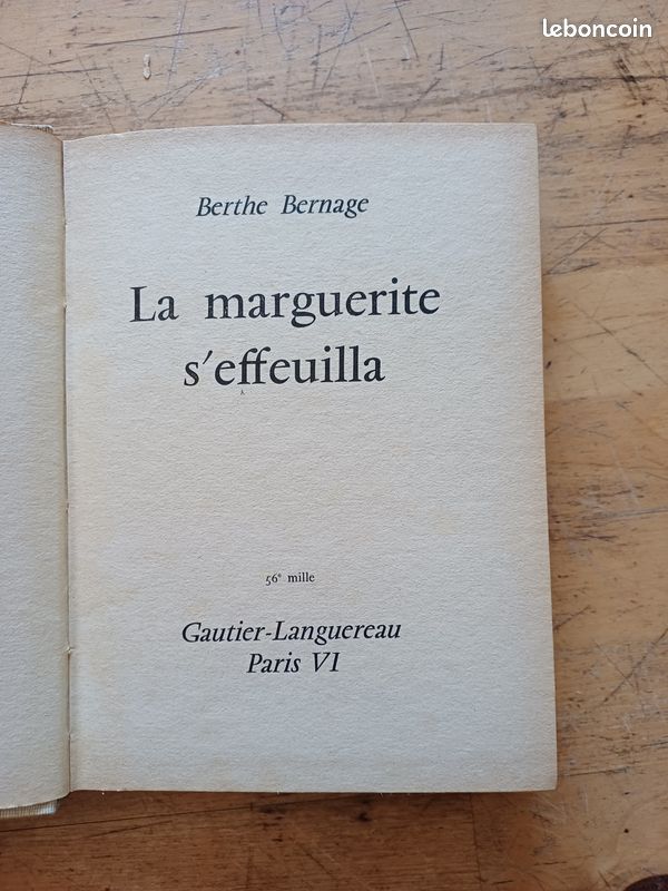 RARE : La marguerite : collection complète (Berthe Bernage) (image 2)