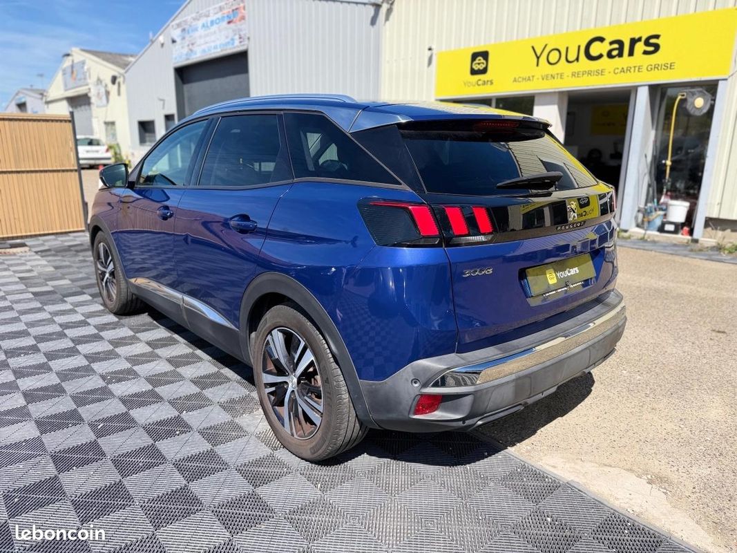 Peugeot 3008 GENERATION-II 2.0 BLUEHDI 150 GT LINE - CARPLAY - COURROIE OK - CAMERA 360 (image 3)
