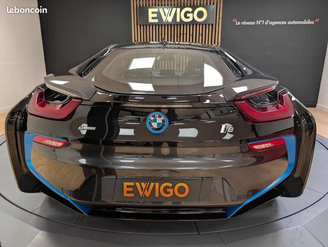 BMW I8 COUPE 1.5 362h 230 - HARMAN KARDON + CUIR BLANC + JANTES W (image 22)