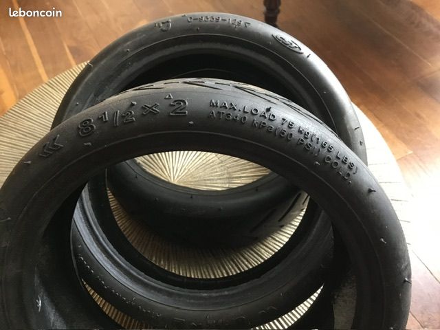 Pneus et chambre à air trottinette Xiaomi M365 (image 2)