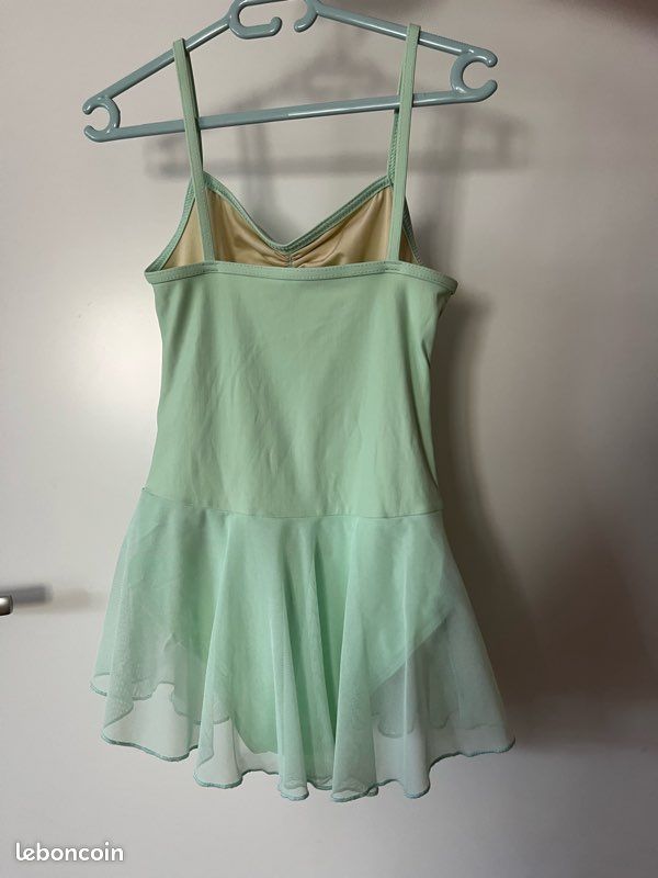 Justaucorps de danse vert clair PAKI lime 10 ans (image 2)