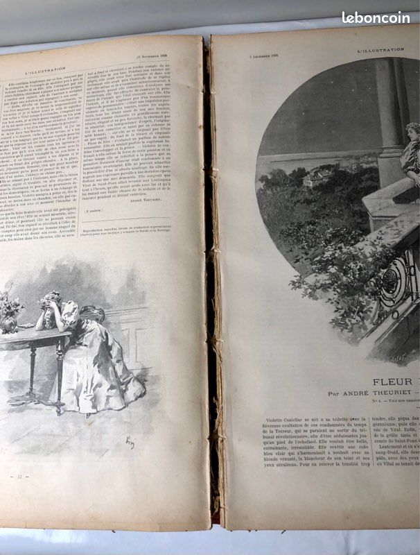 Livre ancien L’illustration Supplément 1894-1896 (image 15)