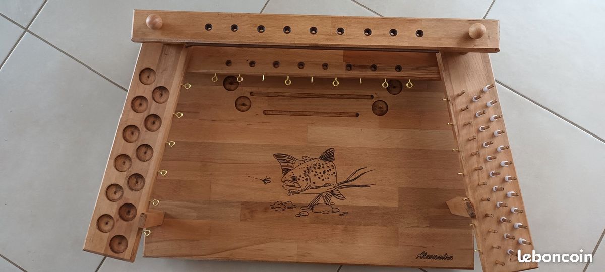 Étau De Montage De Mouches Thompson, Pince De Banc Réglable Pour Pêche à La Mouche, Outil Vintage