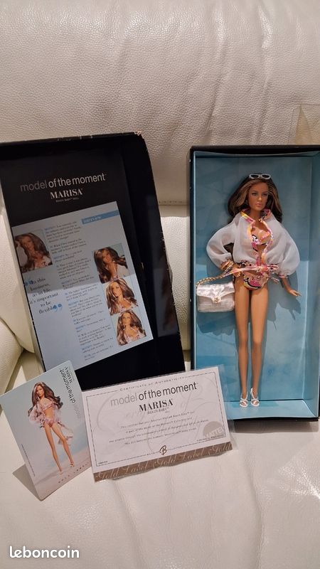 BARBIE COLLECTOR - Collection Model Of The Moment - Marisa - Gold Label EUR 129,00 - FR