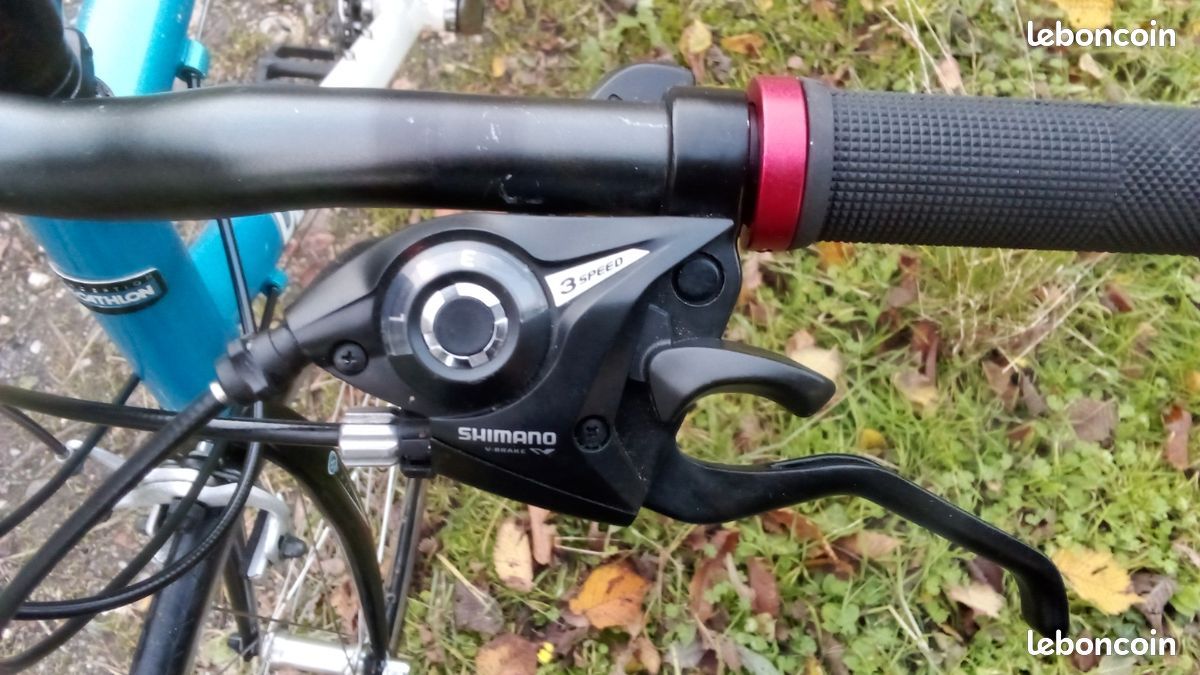 Vélo de loisirs Decathlon Sport 7.2 en aluminium, idéal pour les balades sur route. - Type de vélo : Vélo de loisirs - (image 8)