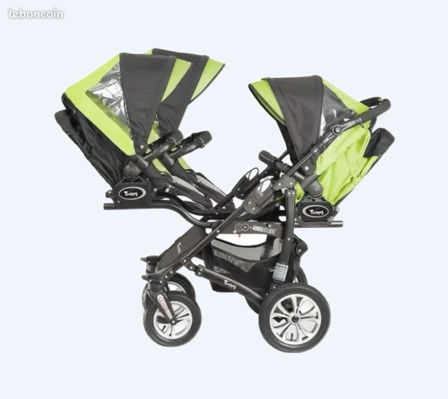 Poussette double ou triple trippy Équipement bébé