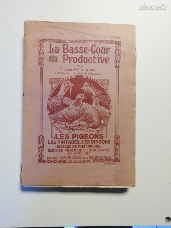 ♣Livre♣ - La basse-cour productive - Louis Brechemin (image 1)