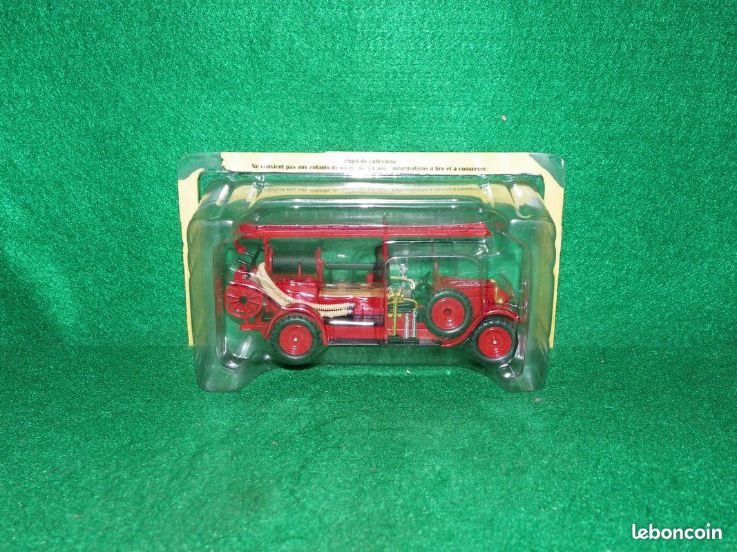 Tissu Pompier FICHE COLLECTION POMPIER DELAHAYE PS TYPE 92 1929