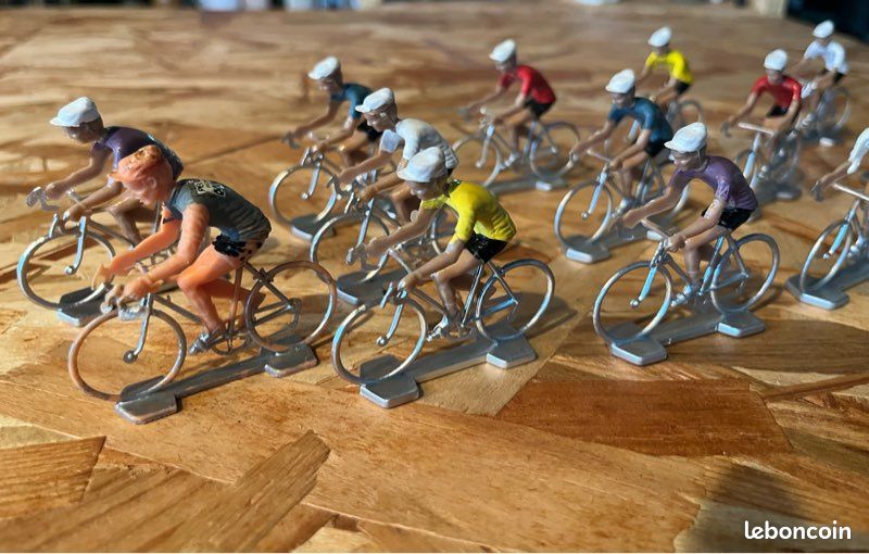 FIGURINE CYCLISTE - Format Cofalu - 1982 TOUR DE FRANCE COMPLET