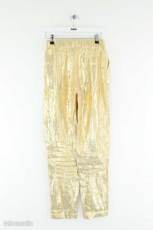 Pantalon droit doré - Des Petits Hauts (image 3)
