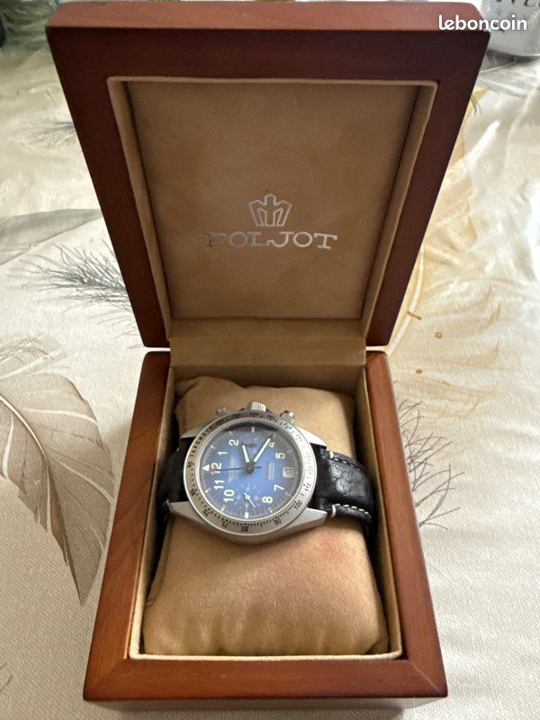 Poljot cosmonaut handaufzug chronograph kal. 3133 (image 1)