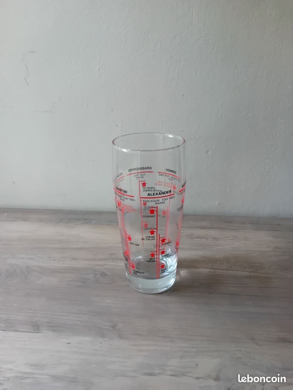 Verre Doseur Pour Cocktails – Style Bar, Verre Transparent, Occasion