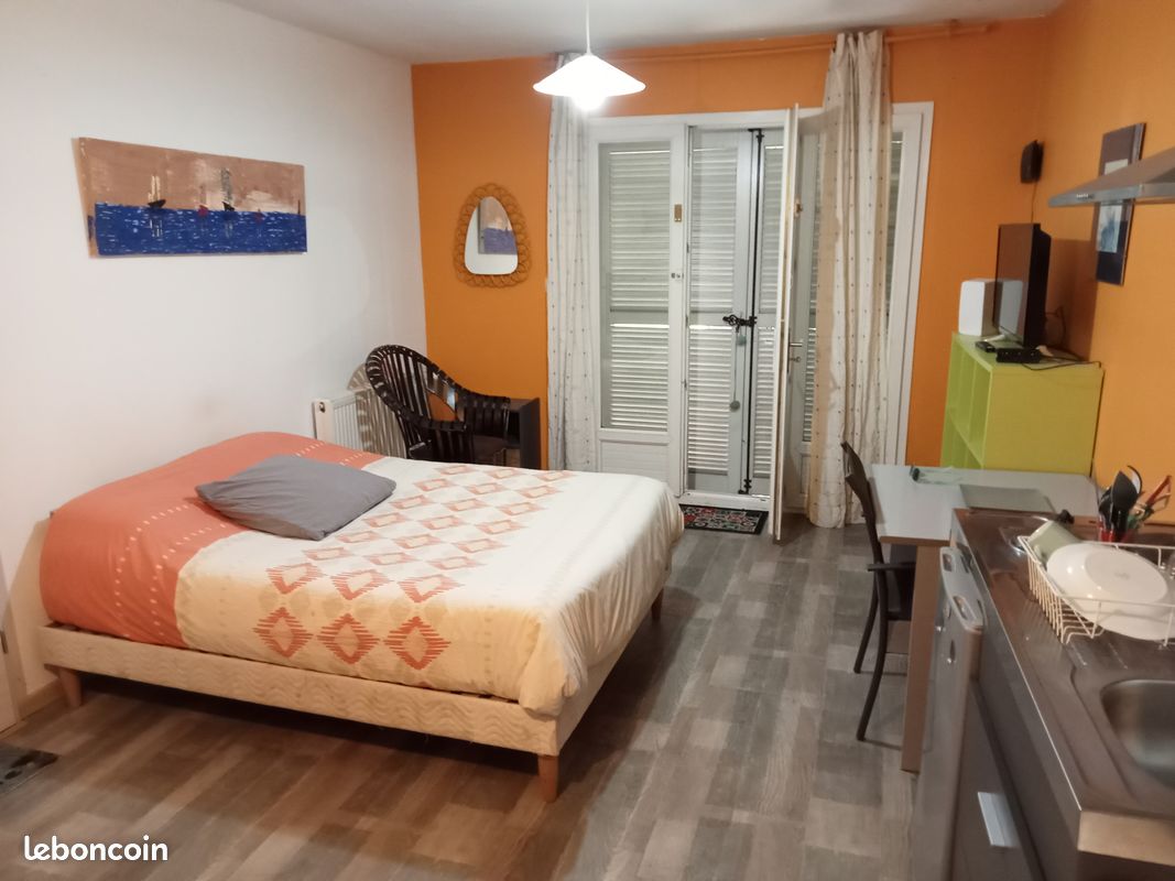 Location charmant studio entièrement meublé avec terrasse - Limoges 87000 Vanteaux-CHU-Mas Bouyol-Puy Rodas (image principale 2)