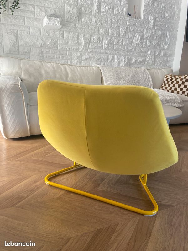Ikea Yellow Armchair Living Room Birch Veneer Ikea Lounge Chair