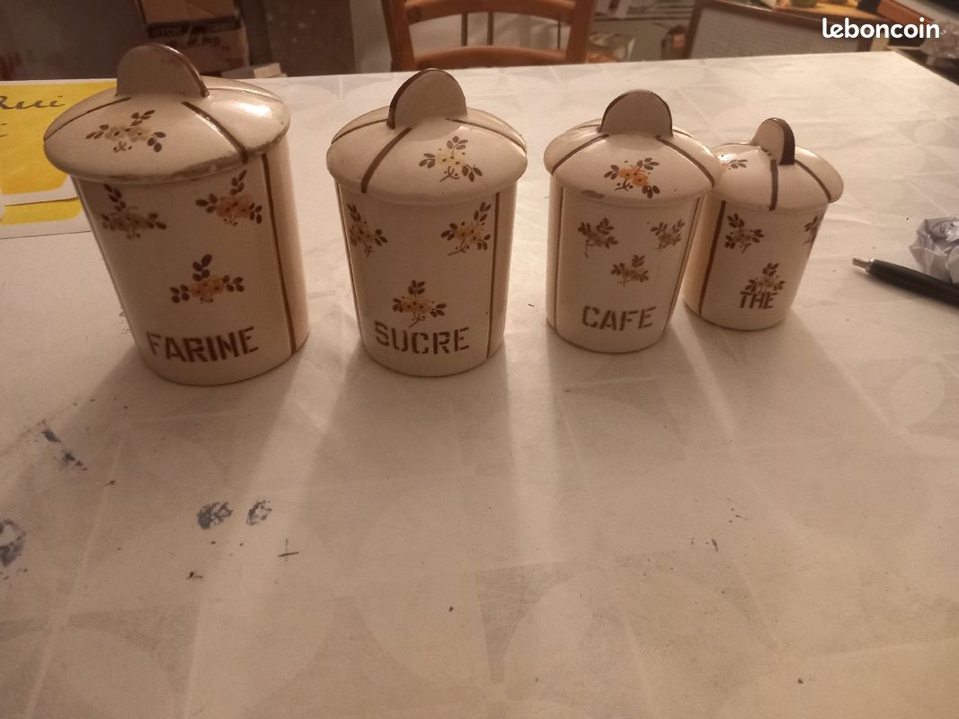 ESTINK Ensemble De Bocaux Et Sacs à épices 6 Pièces Pots à épices Vides