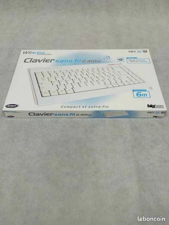 Lot De 6 Claviers Sans Fil Bigben AZERTY Gaming - PC, PS3, Wii - Extra Fins