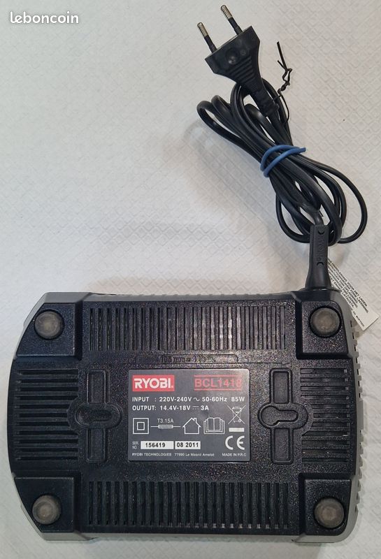 Ryobi chargeur 18 Volts BCL 1418 A Bricolage