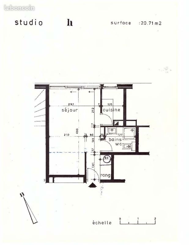 Appartement 1 pièce 21 m² · au Lavandou · 21 m² · 112 000 €