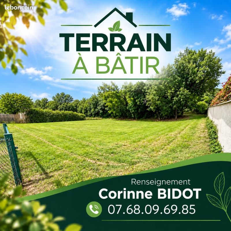 Terrain 600 m² Toussieu · 270 000 €