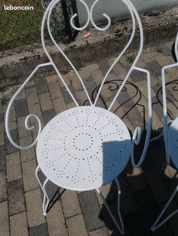 Salon de jardin en fer forgé Livraison possible (image 7)