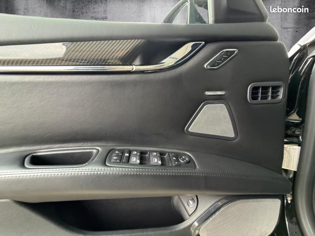 Maserati Quattroporte GTS / SANS CLÉ CARBON BOWERSU0026WILK. TV 530 CH 4X4 BVA - PACK SPORT TOIT ... (image 10)