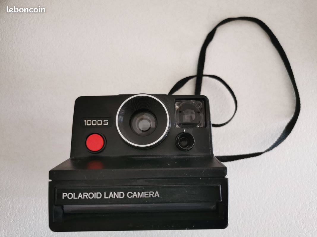 Polaroid Land Camera 1000S et sacoche de transport Sacar (image 1)